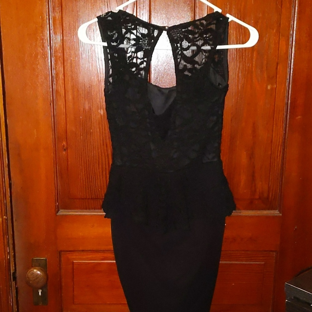 Arden B peplum dress